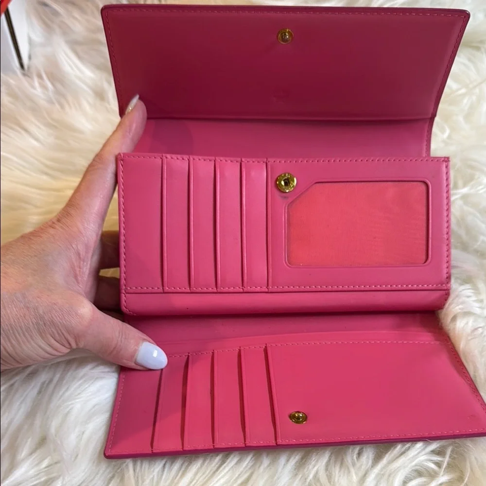 MCM Wallet Pink Women's